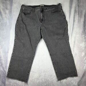 Madewell Jeans Womens Size 28W The Curvy Perfect Vintage Straight Jean Gray